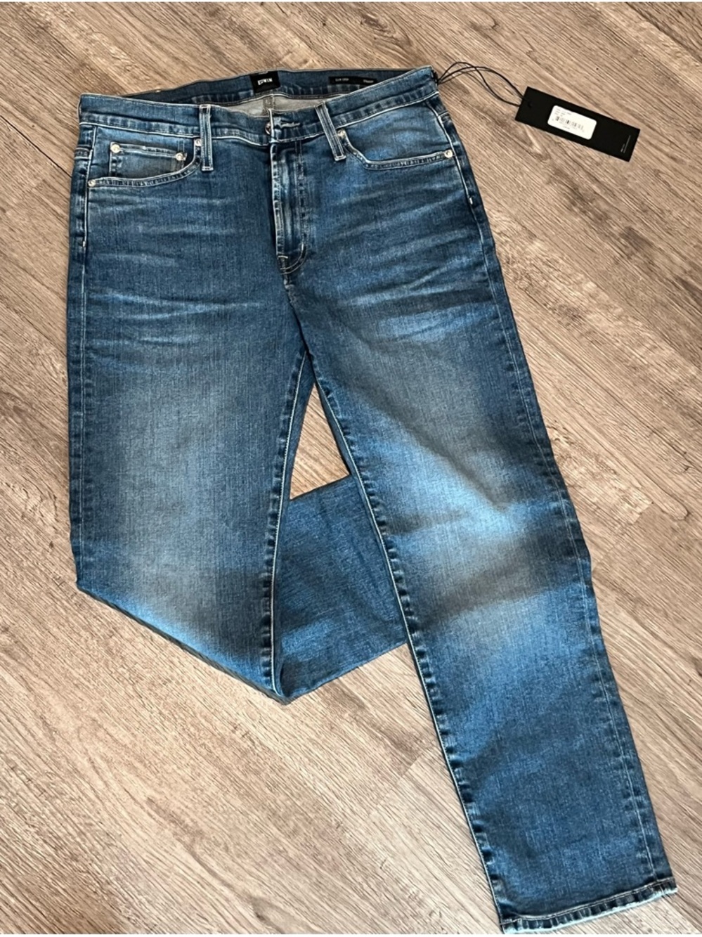 Edwin Women's Slim Straight Jeans - Medium Blue Wash